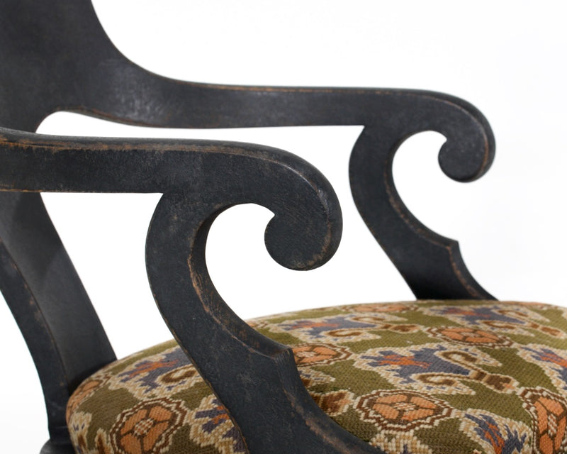 Danish armchair, circa 1850 - Selected Design & Antiques