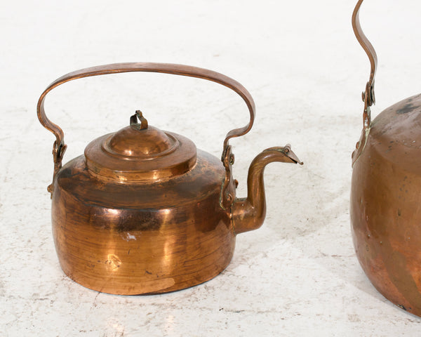 Copper kettles, circa 1750 - Selected Design & Antiques