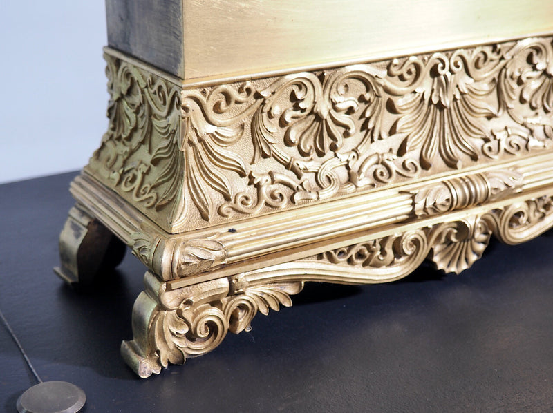 Fine French gilt clock, 19th century - Selected Design & Antiques
