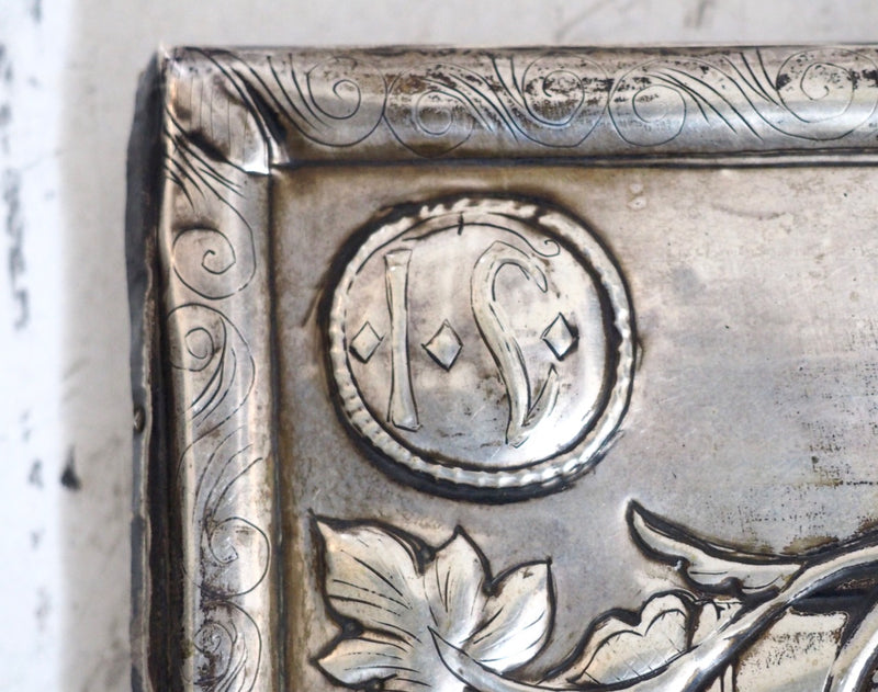 Russian silver icon, stamped/signed, 19th - Selected Design & Antiques