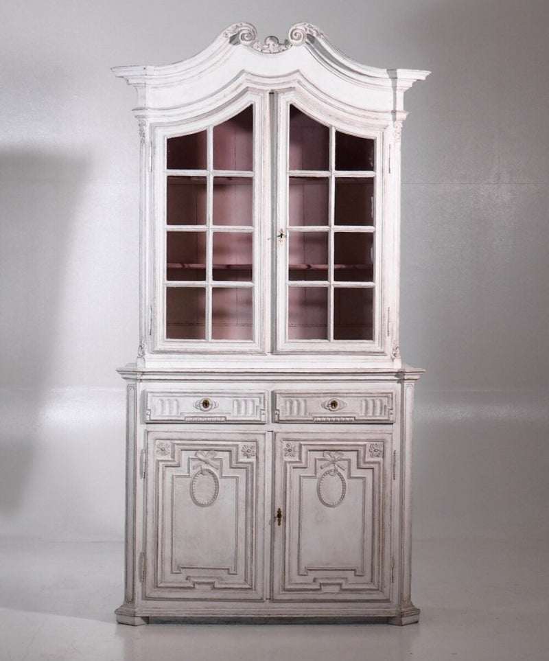 French two-parts vitrine cabinet, 1770 - Selected Design & Antiques