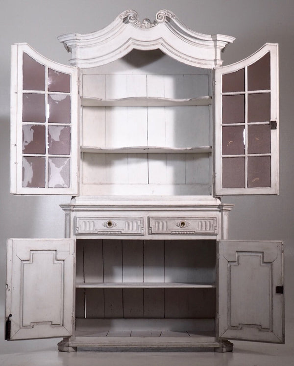 French two-parts vitrine cabinet, 1770 - Selected Design & Antiques