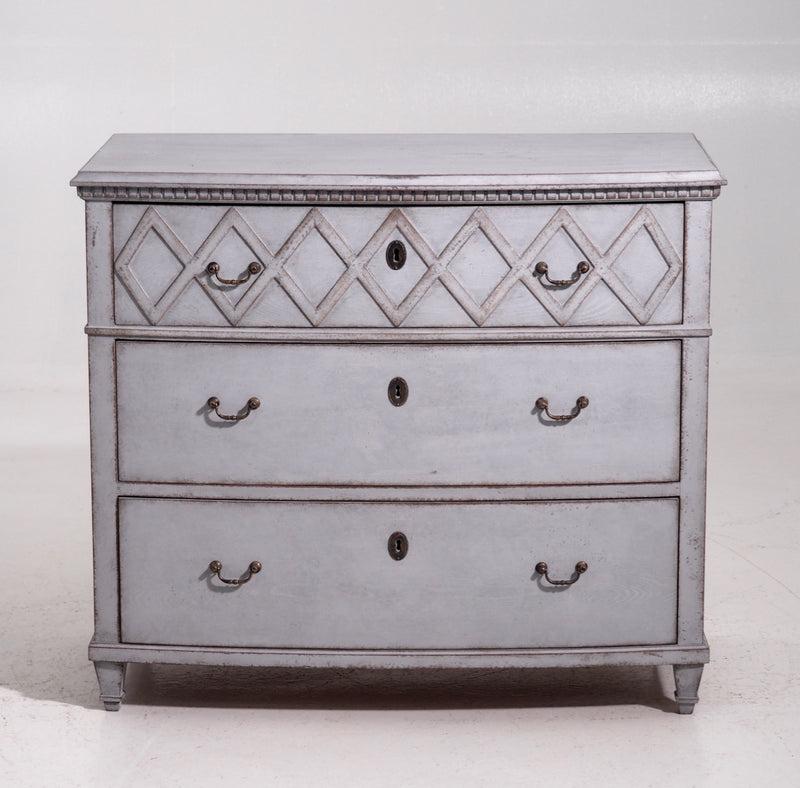 Swedish three-drawer chest, late 19th C. - Selected Design & Antiques